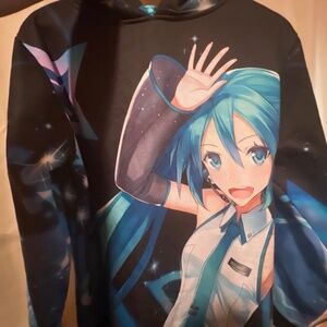 Anime Vocaloid Hatsune Miku Hoodie